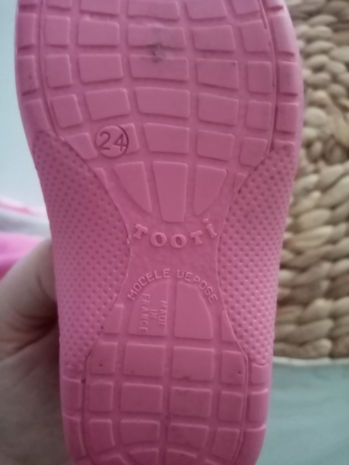 Pantoufle, chausson fille (t24) tooti - photo numéro 4
