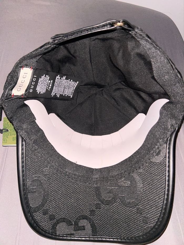 casquette gucci noir - photo numéro 2