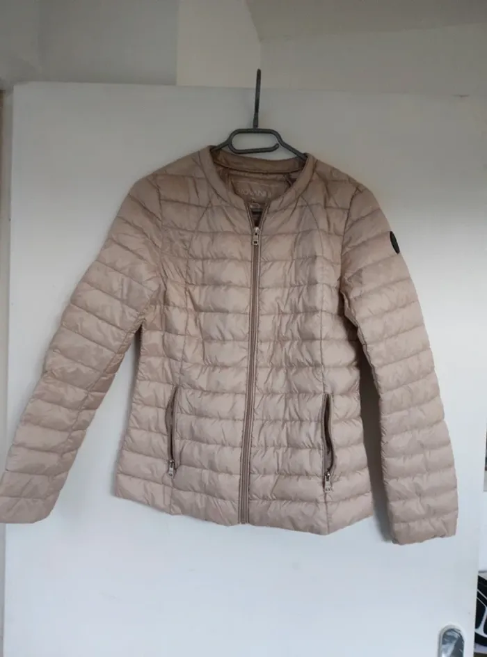 Veste matelassée mi-saison ,été beige taille 36 - photo numéro 2