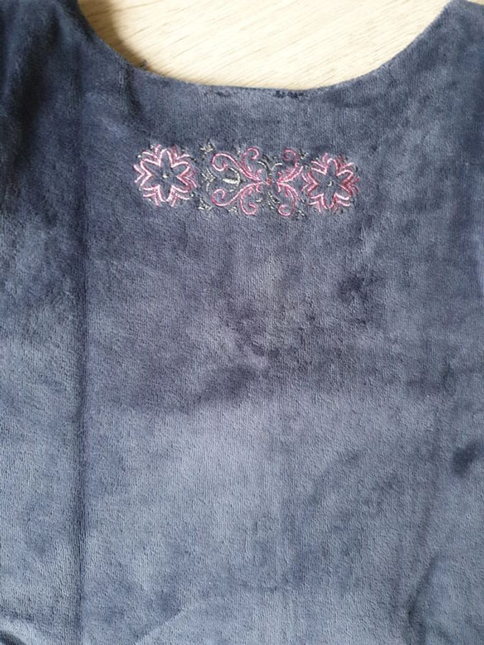 Robe velours Bleu Marine 7-8 ans - photo numéro 7