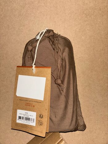 Drap housse en percale 90x190cm