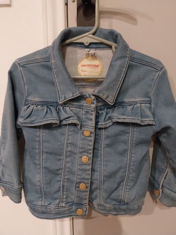 Veste en jean bébé fille