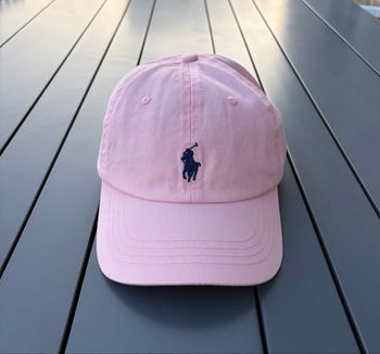 Casquette Ralph Lauren rose 