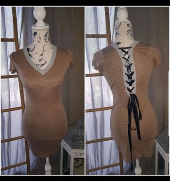 Tunique/robe dos en corsage