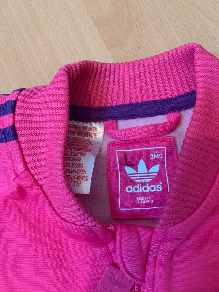 Jogging Adidas original bébé 3m - photo numéro 3