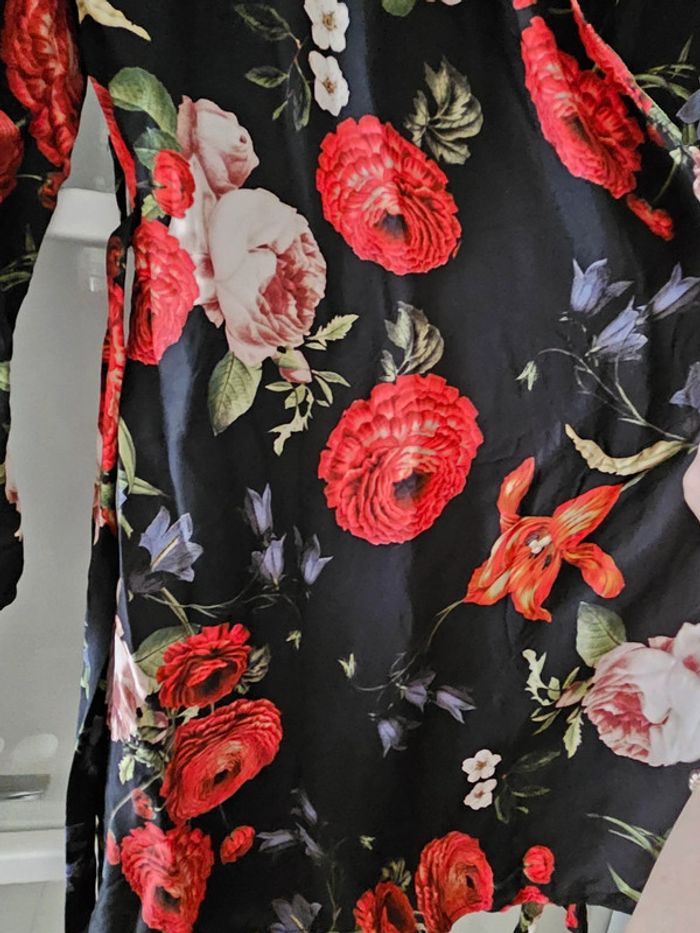 Robe portefeuille fleurie Superdry - photo numéro 5