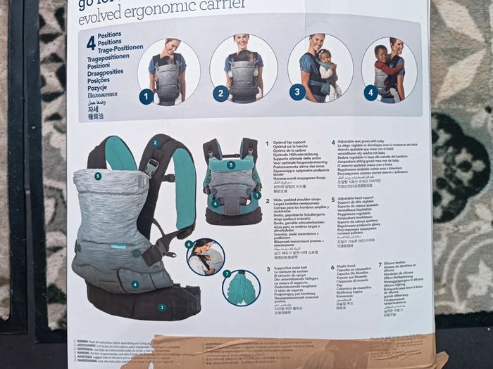 Porte bébé infantino go farward - photo numéro 2