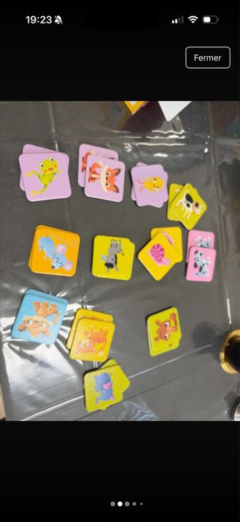 Jeux mon 1er mémo bébé animaux 