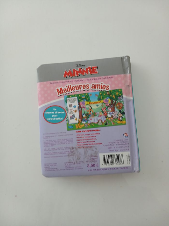 Livre Minnie Disney - Mon premier petit Cherche et Trouve - photo numéro 2