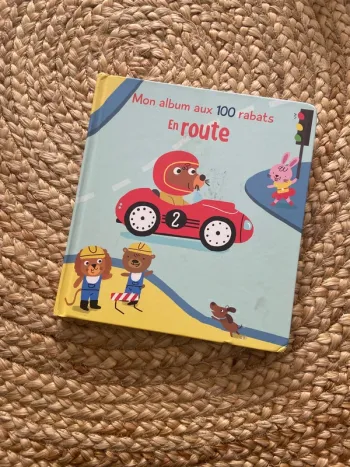 Livre album aux 100 rabats