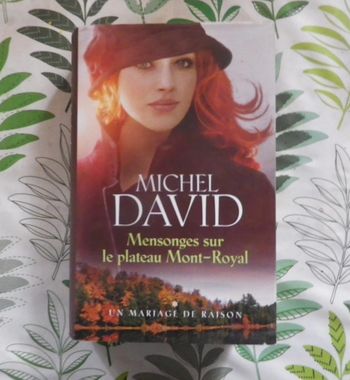 Mensonges sur le plateau Mont-Royal T1 Un mariage de raison de Michel David Ed. France Loisirs