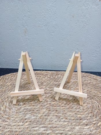 2 chevalet en bois
