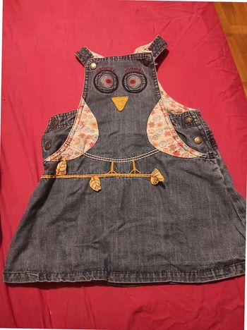 Robe en jean à bretelle 23mois