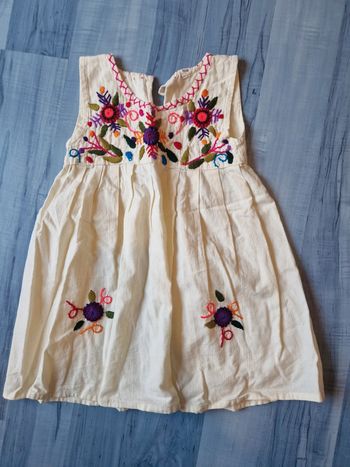 Belle robe à motifs