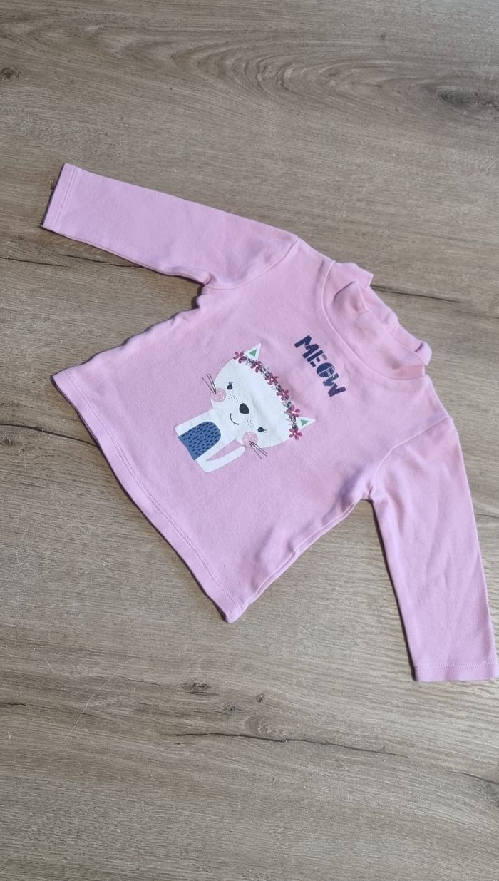 T-shirt ML 6 mois 🐱