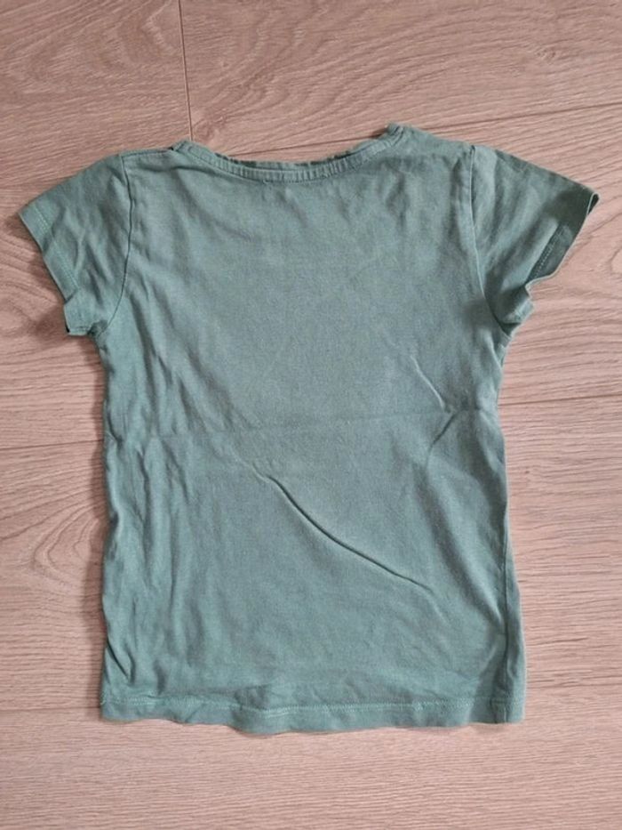 Tee shirt vert fraise Fashion Private Company 6 ans - photo numéro 3