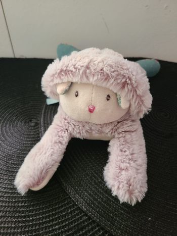 DOUDOU CHAT PELUCHE VIBRANTE LES PACHATS MOULIN ROTY