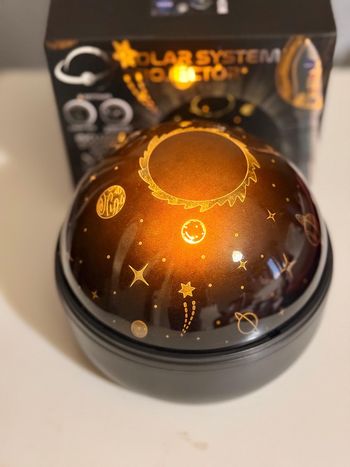 Solar system projector