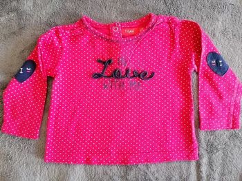 Tee-shirt fille taille 12 mois