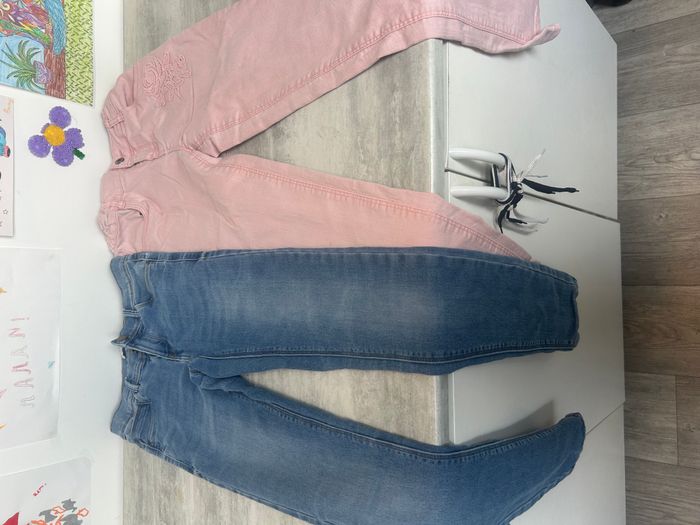 Lot 24 vêtements fille 12 ans complet pantalon robes chemise veste haut gilet pull - photo numéro 2