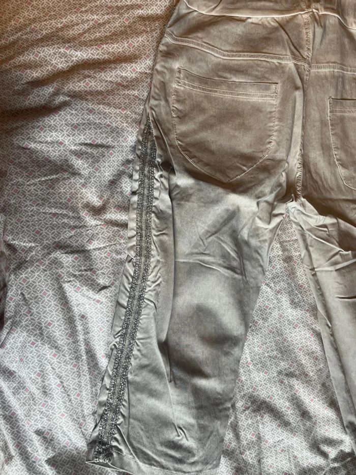 Pantacourt, gris clair - photo numéro 2