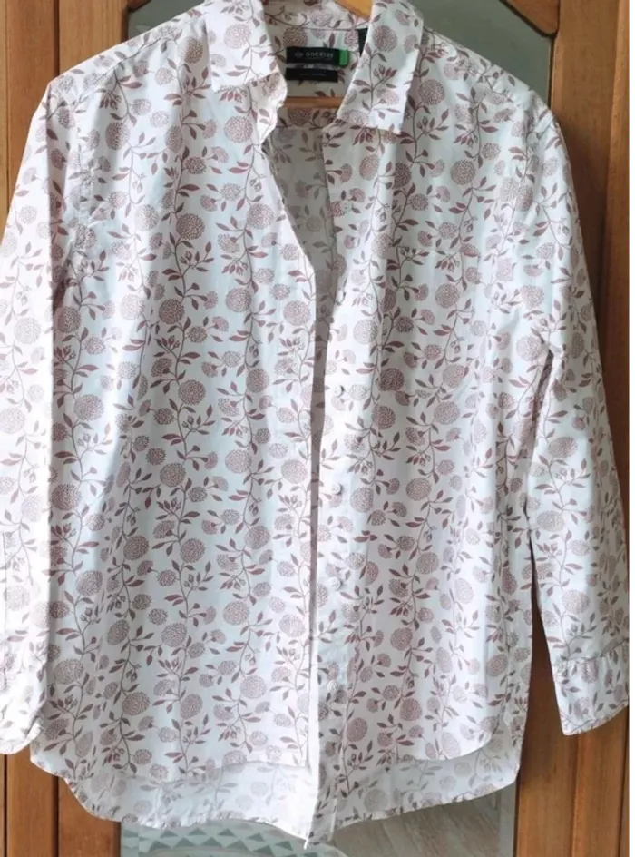 Chemise fleurie  - Dockers  - S -  Comme Neuve - photo numéro 3
