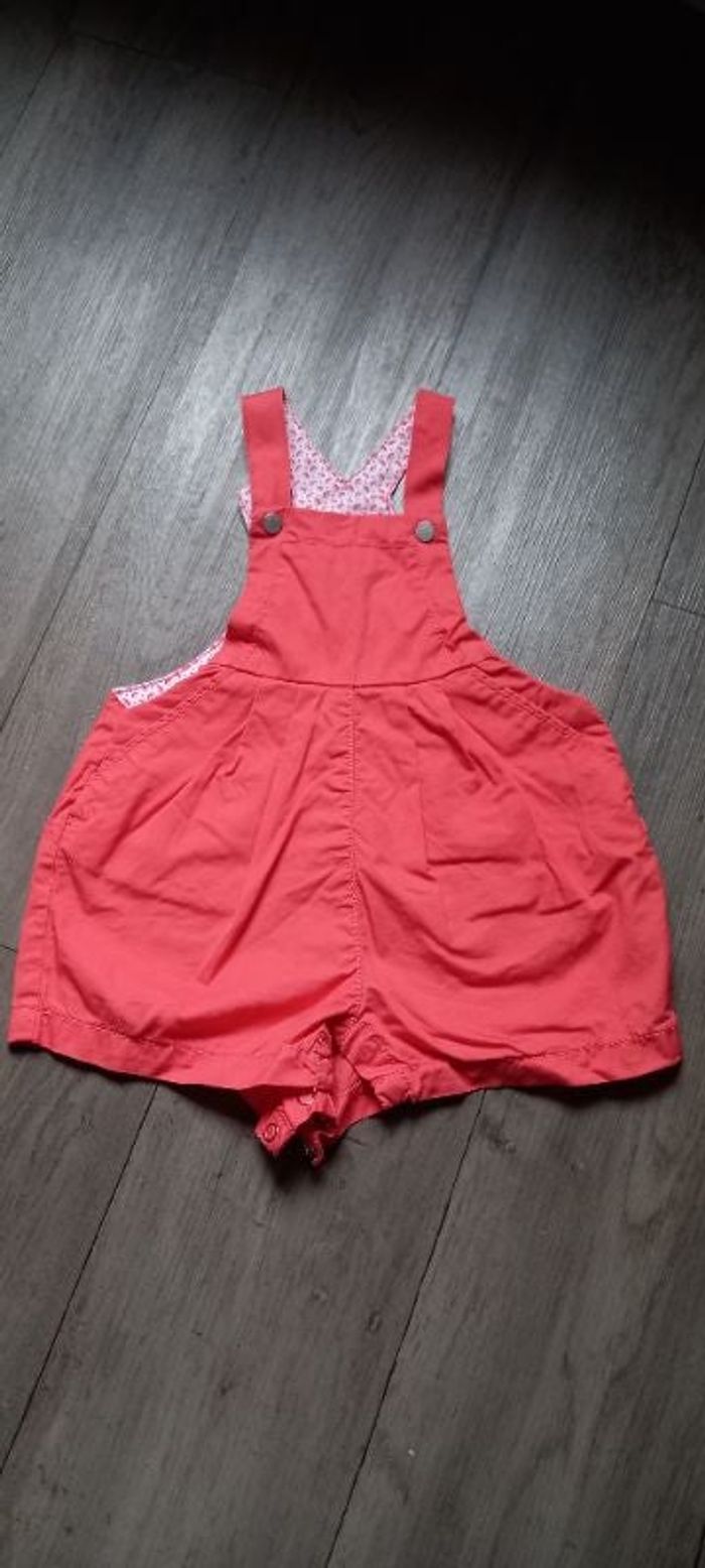Salopette short