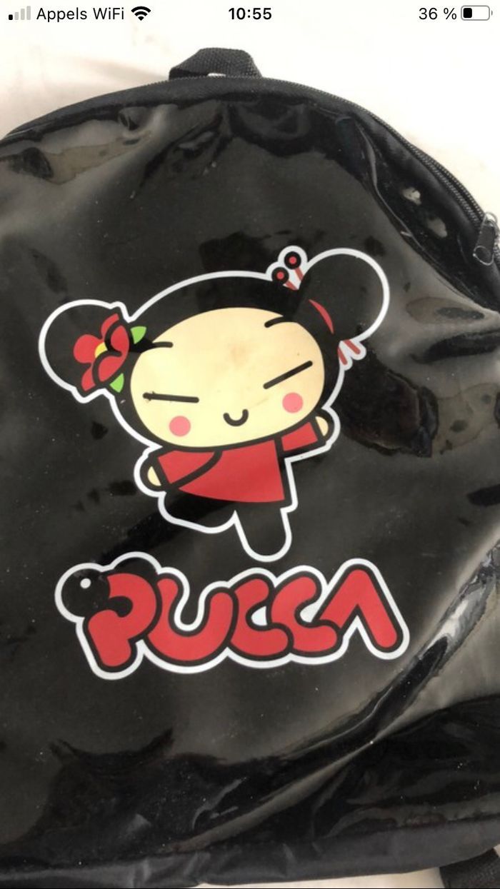 Sac à dos vernis « Pucca » - photo numéro 4