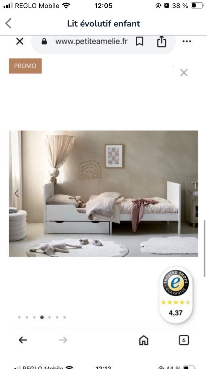Lit enfant évolutif - photo numéro 5