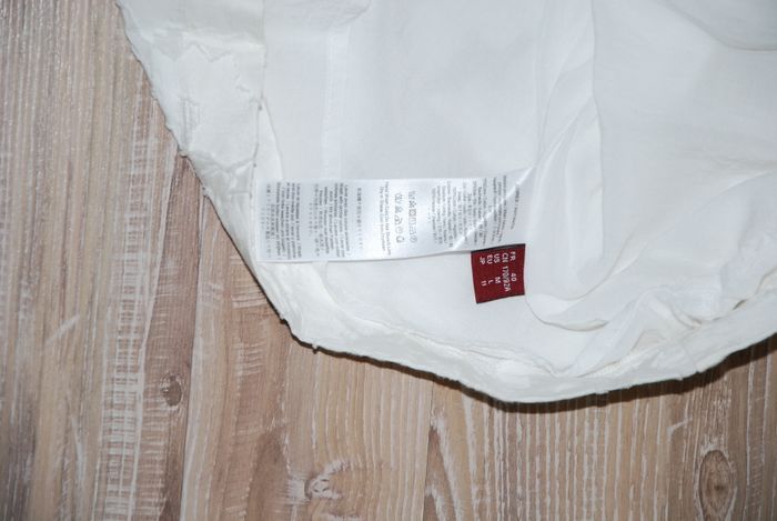 robe soirée cérémonie blanche comptoir des cotonniers 40 coton soie - photo numéro 4