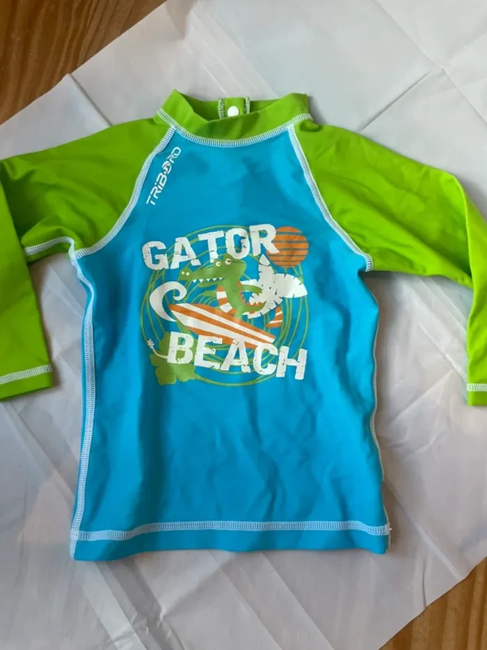T shirt de bain tribord