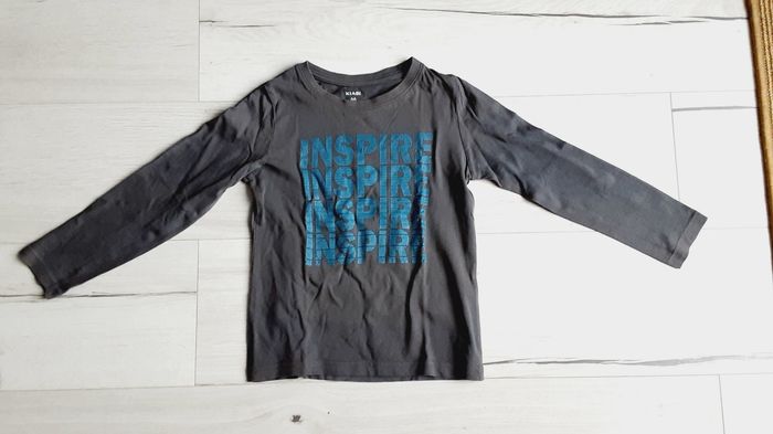 Vêtement garçon tee-shirt manches longues Kiabi 6 ans