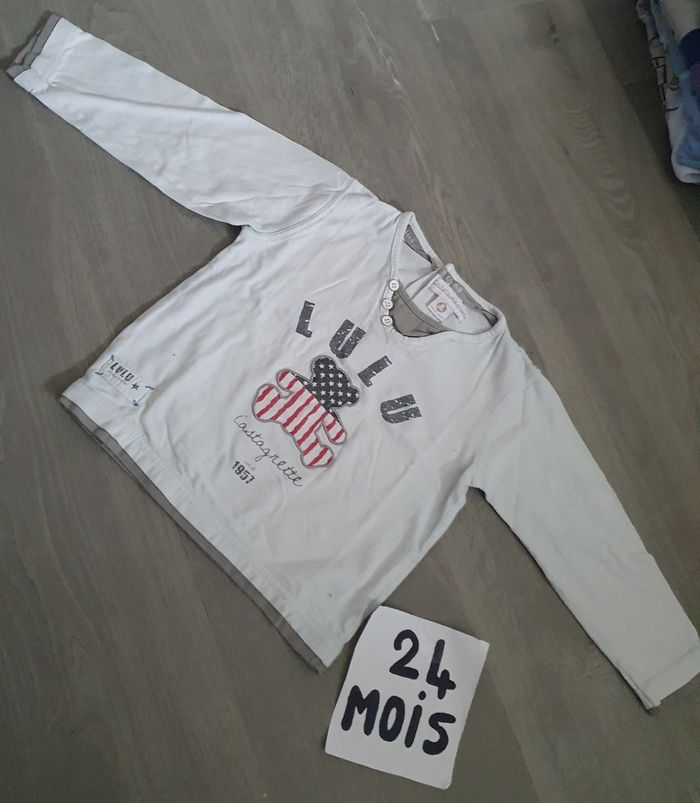 Maillot t-shirt 24mois garçon