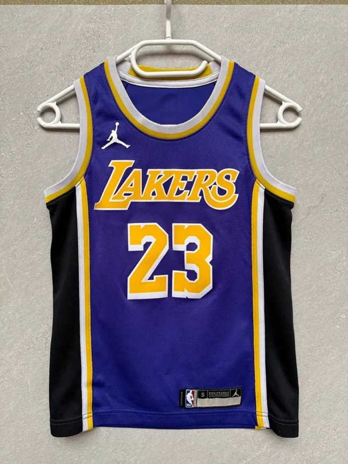 Ensemble enfant maillot de basket Lakers NBA taille S - photo numéro 9