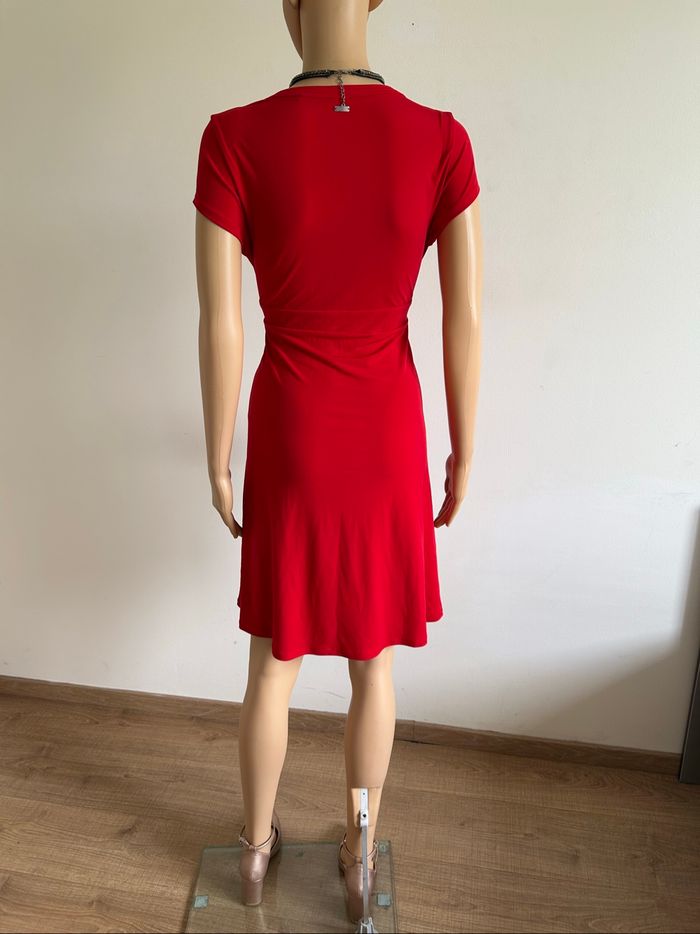 Robe rouge à manches courtes Esprit taille française L jamais portée - photo numéro 6