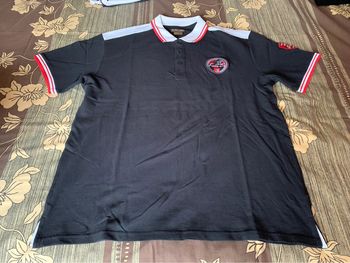Polo noir Atlas for men taille XL