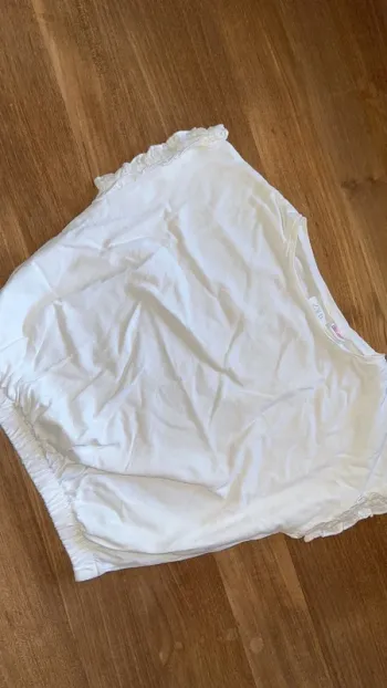 Haut zara sans manche blanc 18/24 mois