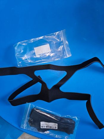 Lot de 2 Bandeaux de rechange pour masque intégral- piece de ventilation pour Respironics Neuf