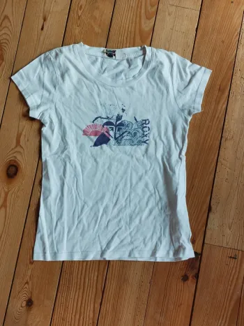 Tee-shirt fille blanc