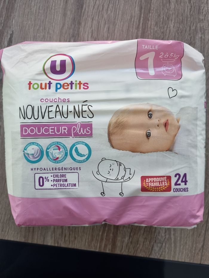 Couches U taille 1