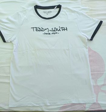 T-shirt mc blanc teddy Smith 16 ans S