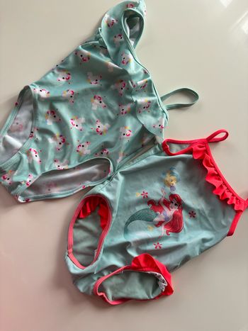Lots de 2 maillots de bains 18 mois