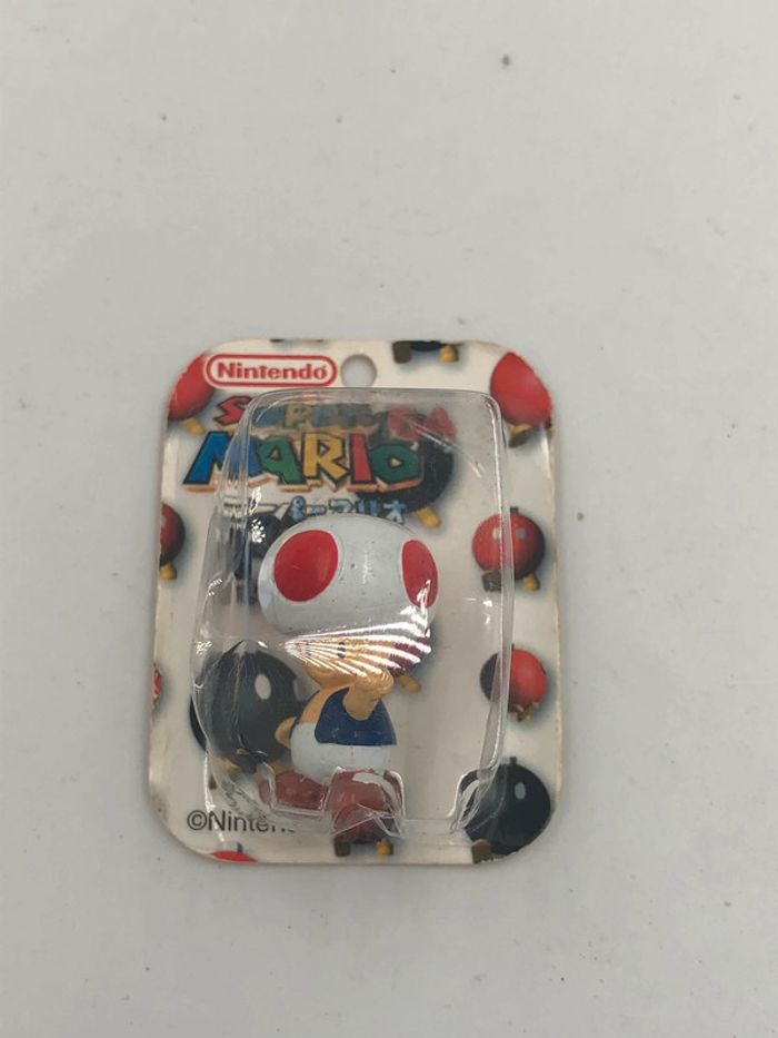 Mini Figurine Nintendo Super Mario 64 Toad Tomy neuf - photo numéro 6