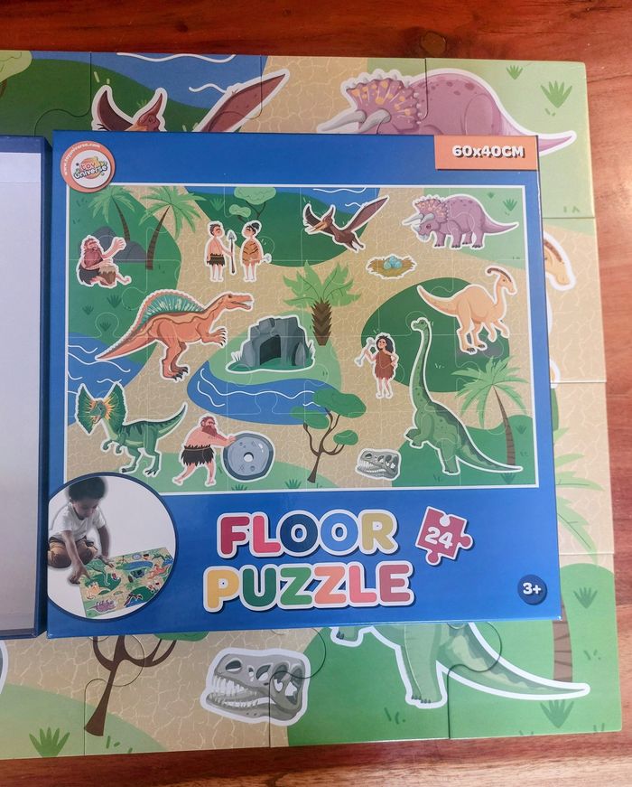 Grand puzzles dinosaures - photo numéro 2