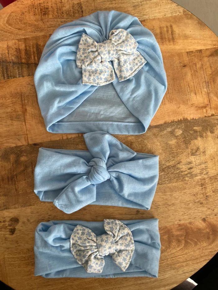 Bandeaux bébé et turban