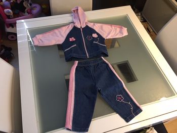 Ensemble fille 12 mois