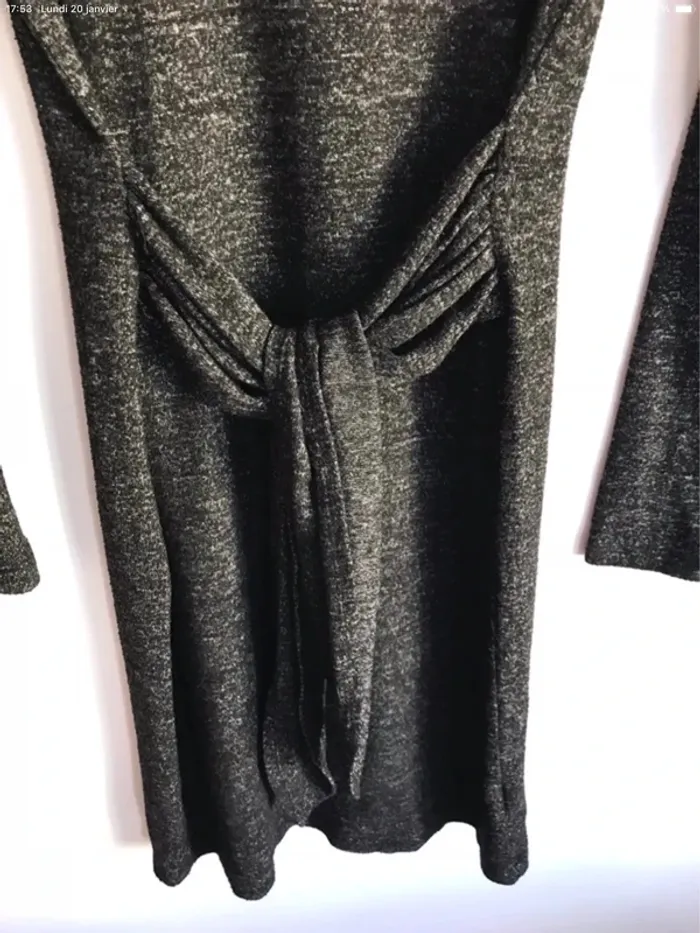 Robe pull grise chiné Esmara taille 34/36 - photo numéro 3