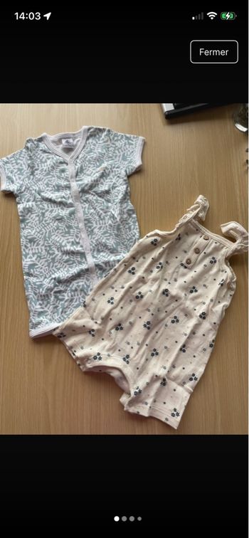 Lot deux combinaisons