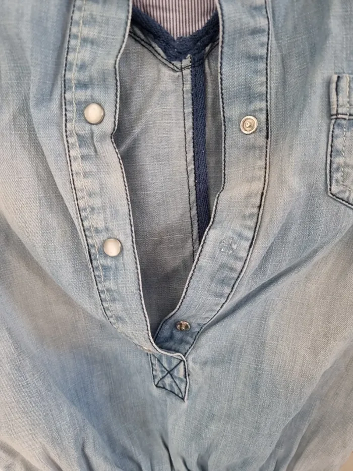 Blouse en jean - photo numéro 4