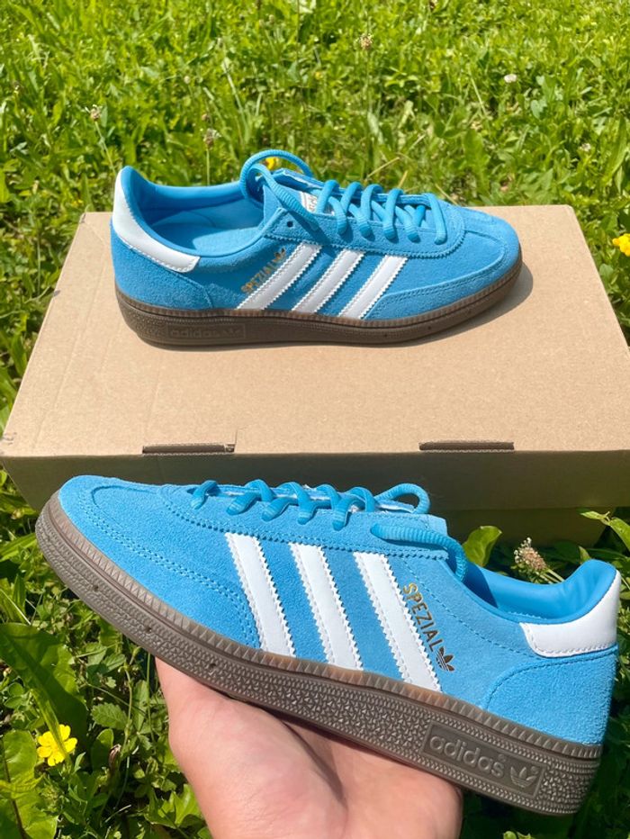 Adidas handball spezial blue cream - photo numéro 6